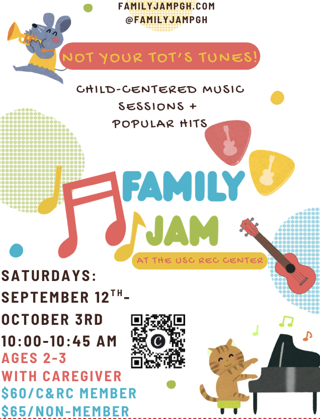 Not Your Tot's Tunes flyer